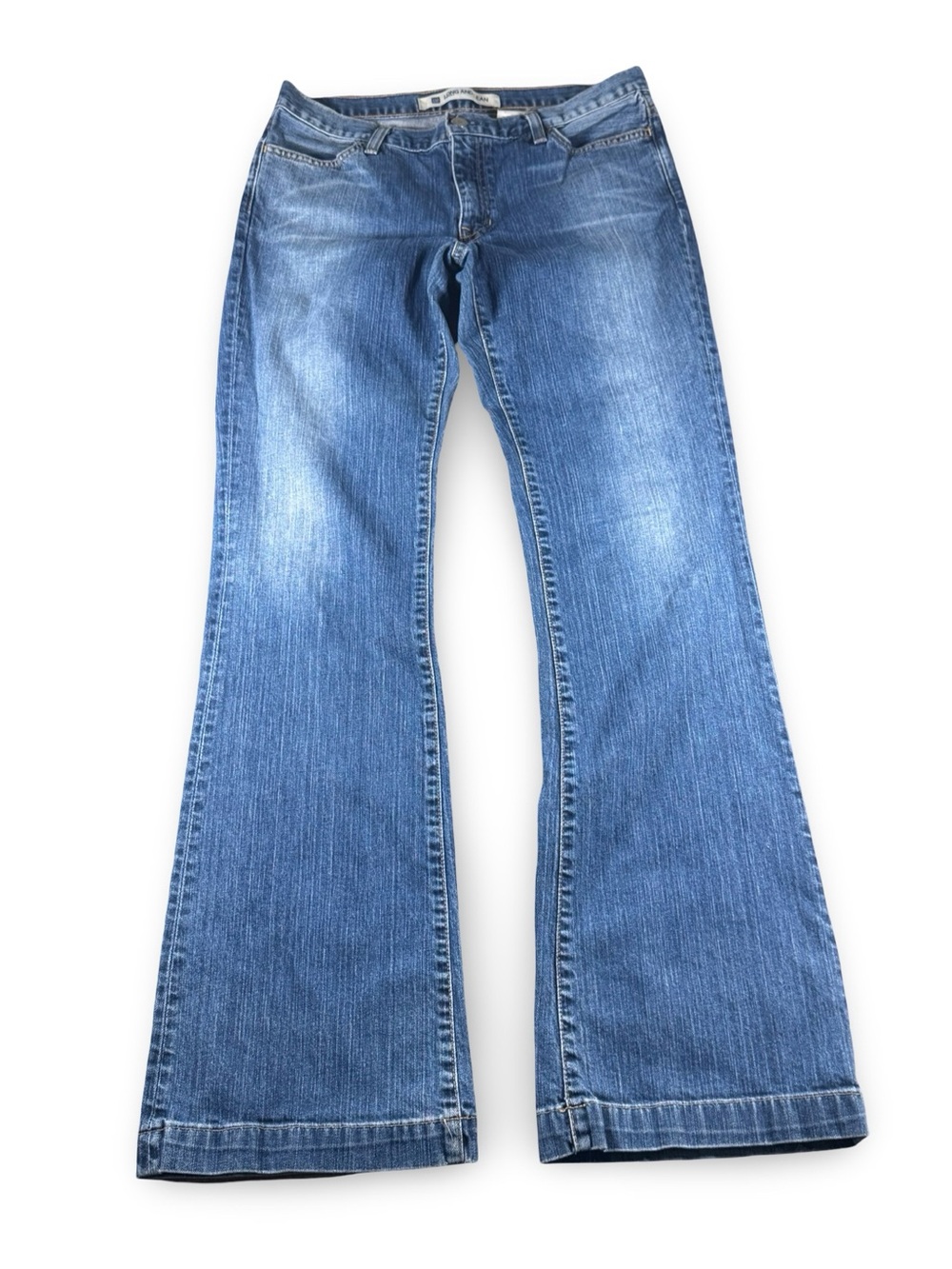 Gap Y2K Vintage Long and Lean Stretch Jeans Women's 10L Flared Leg Low Rise